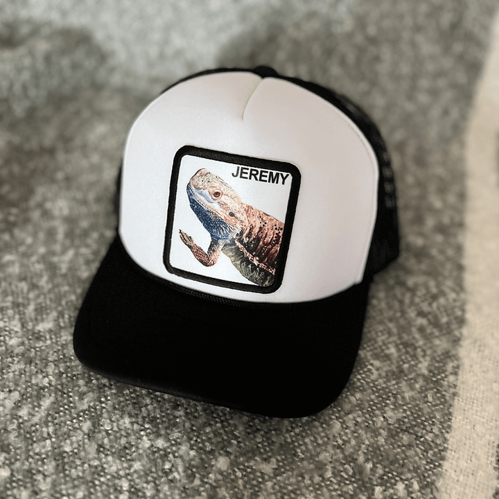 PERSONALIZED PRINTED PET PATCH TRUCKER HAT