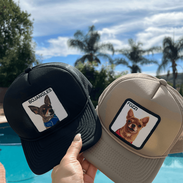 PERSONALIZED PET PATCH TRUCKER HAT