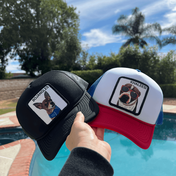 PERSONALIZED PET PATCH TRUCKER HAT