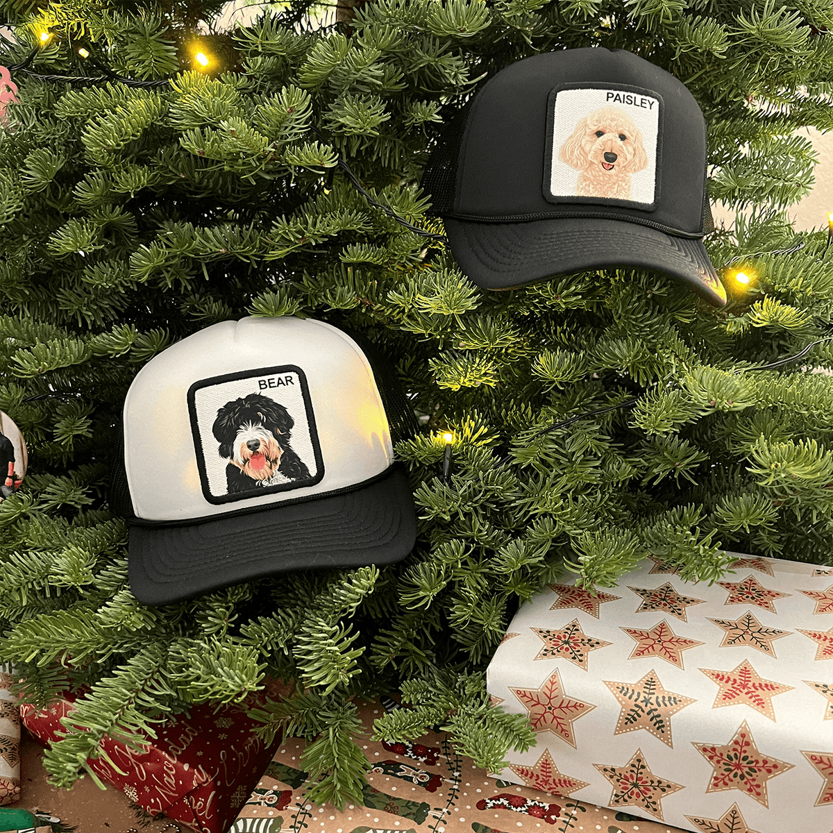 PERSONALIZED PET PATCH TRUCKER HAT